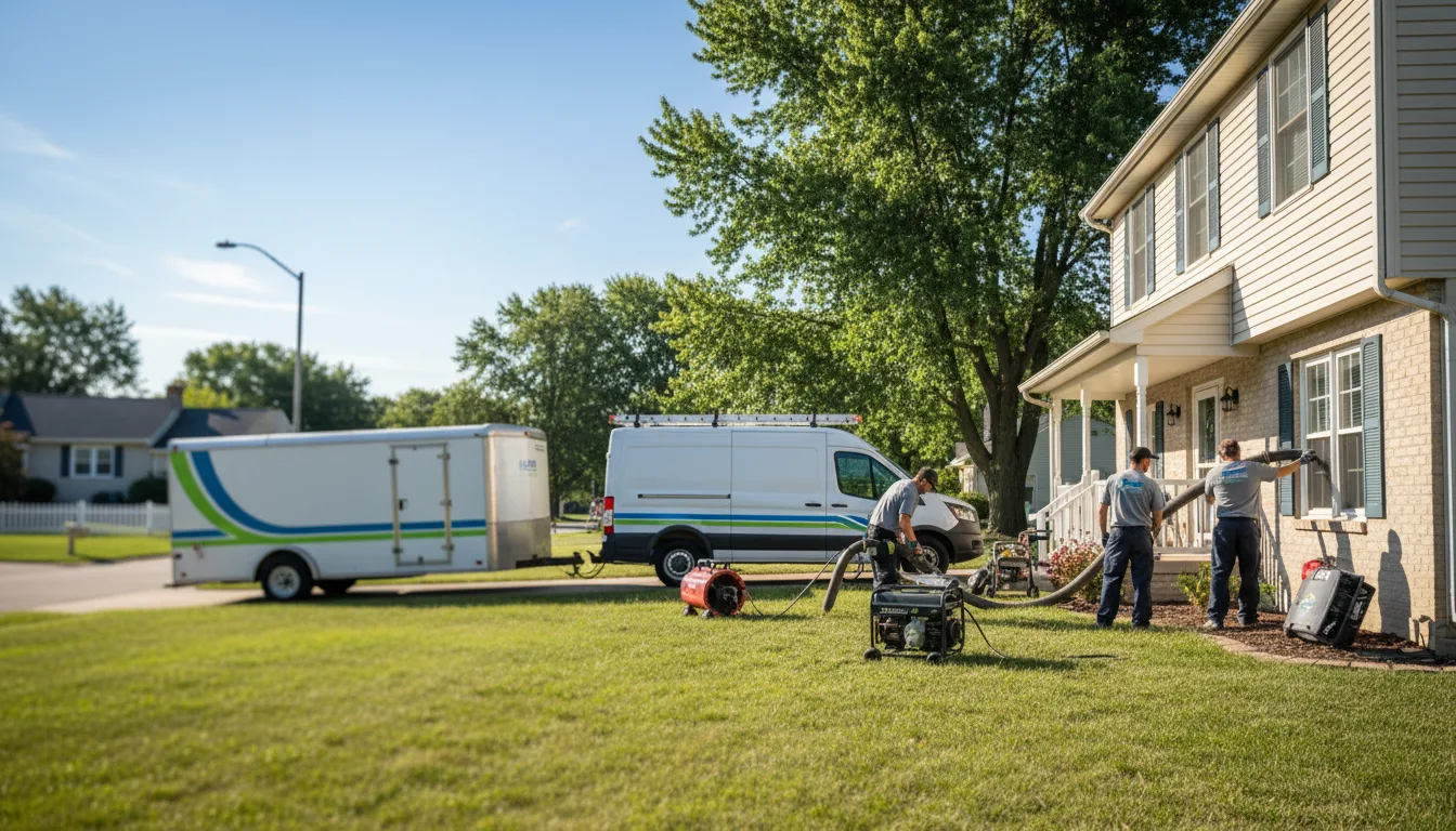 Flooded Basement Restoration And Cleanup With Repair in Sanbornton, NH near me